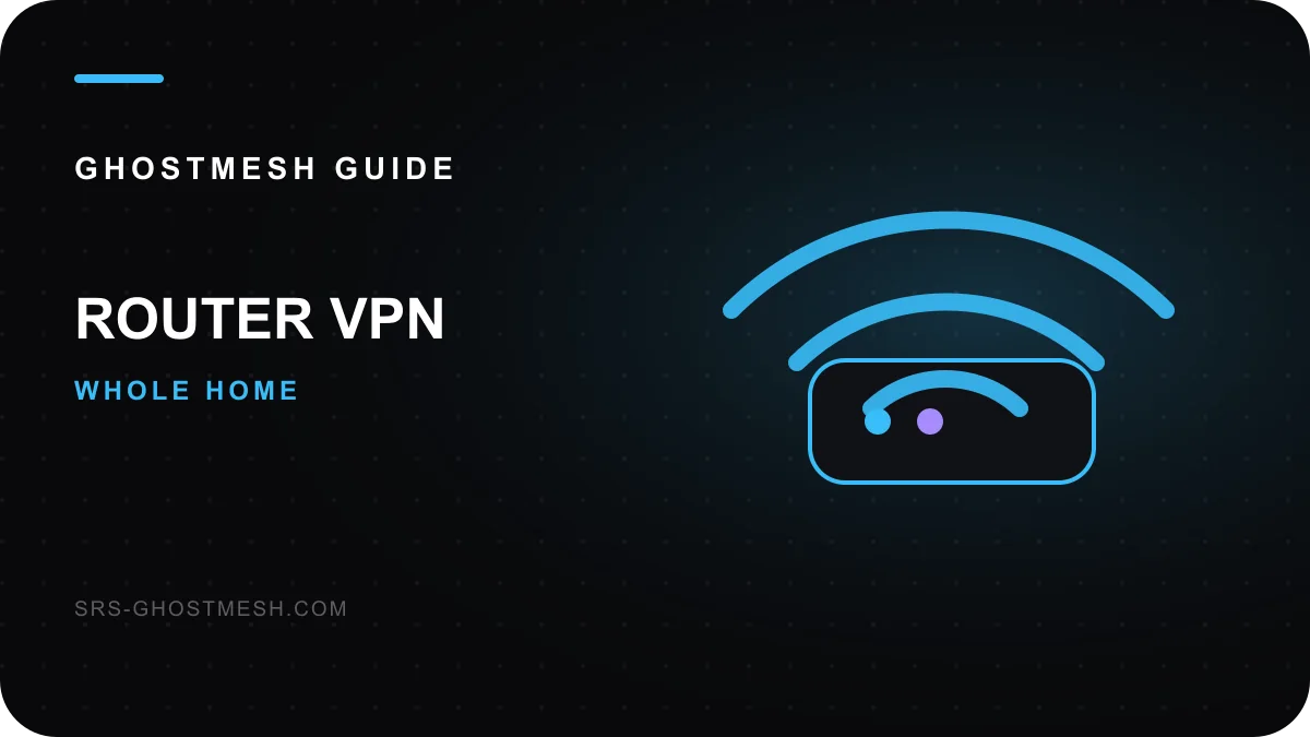 Cómo ejecutar GhostMesh en un router doméstico (Beta) — GhostMesh