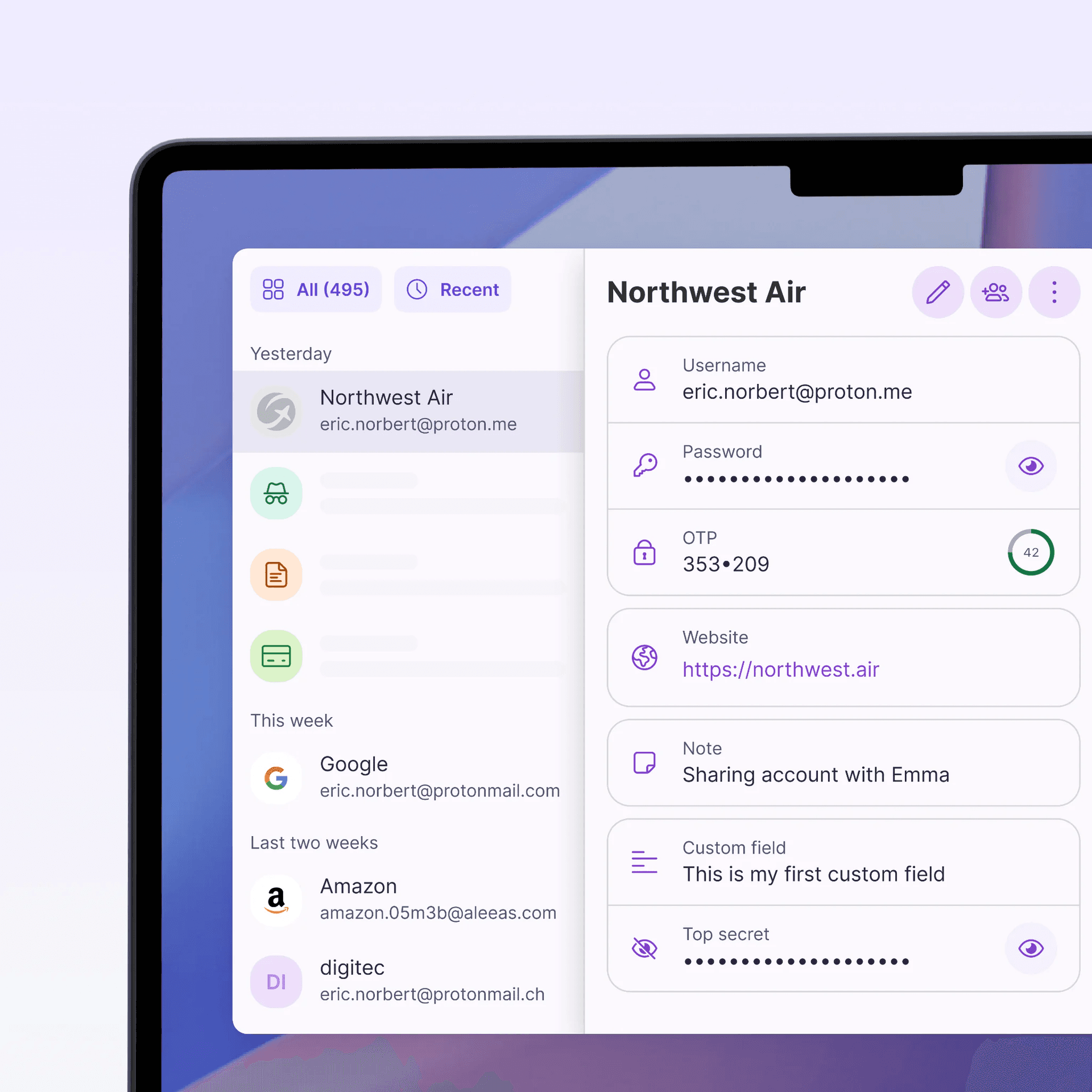 Defend your digital life - Security Feature 1